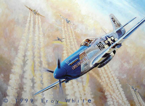 George Preddy 1944 Fighters of WWII 1:72 Scale North American P-51D Mustang 